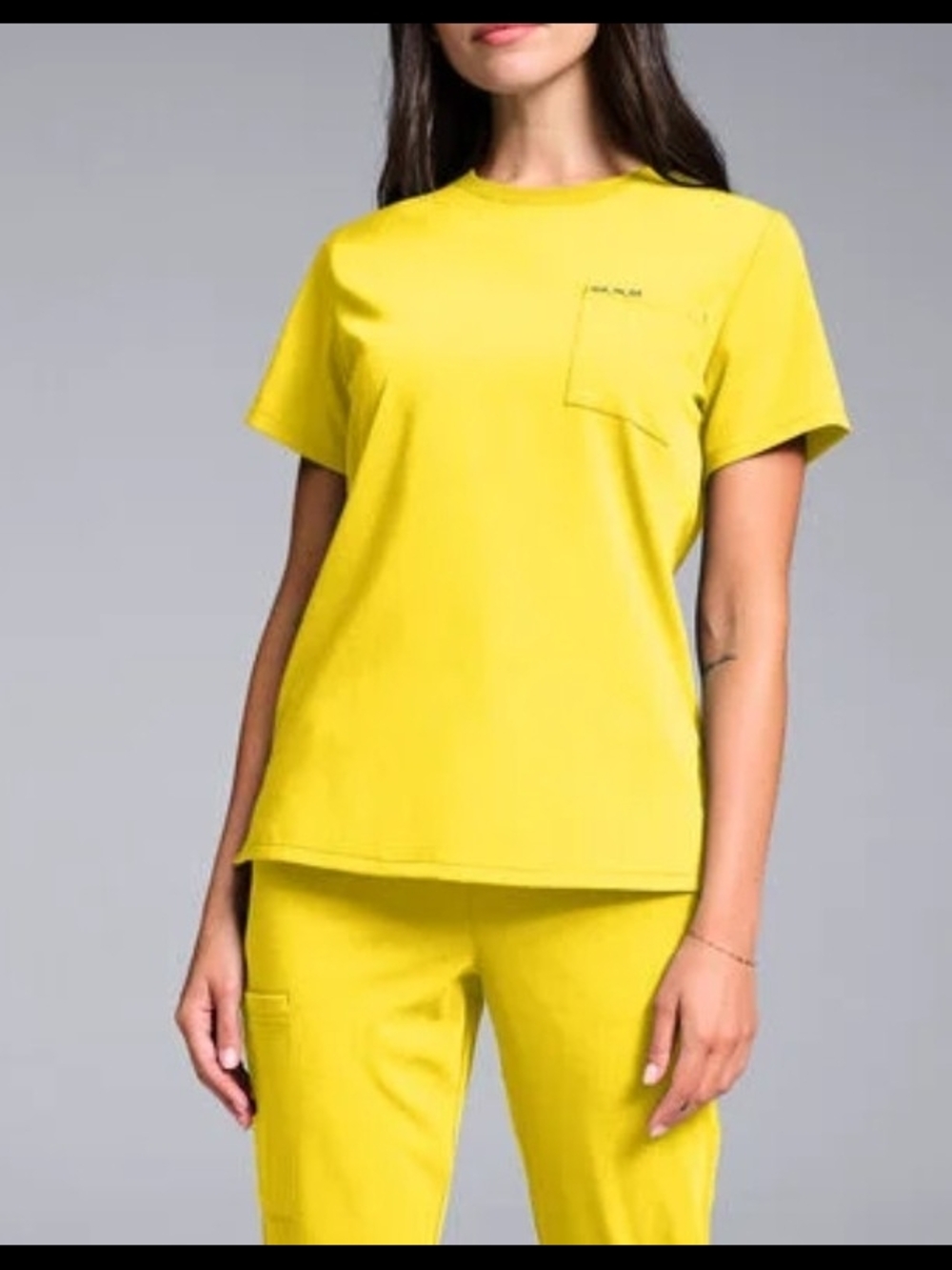 Hypothesis Yellow Scrub Set